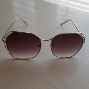 Silver Framed Sunglasses